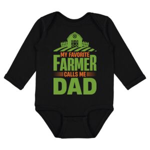 Infant Fine Jersey Long Sleeve Bodysuit Thumbnail