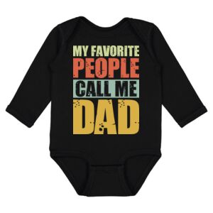 Infant Fine Jersey Long Sleeve Bodysuit Thumbnail