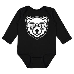 Infant Fine Jersey Long Sleeve Bodysuit Thumbnail