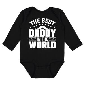 Infant Fine Jersey Long Sleeve Bodysuit Thumbnail