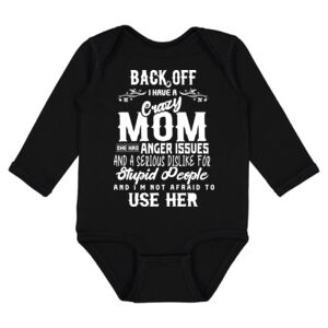 Infant Fine Jersey Long Sleeve Bodysuit Thumbnail