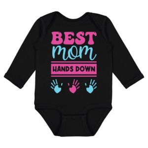 Infant Fine Jersey Long Sleeve Bodysuit Thumbnail