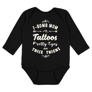 Infant Fine Jersey Long Sleeve Bodysuit Thumbnail