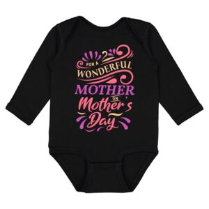 Infant Fine Jersey Long Sleeve Bodysuit Thumbnail