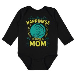 Infant Fine Jersey Long Sleeve Bodysuit Thumbnail