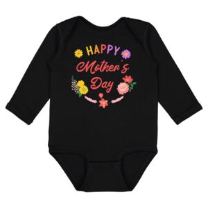 Infant Fine Jersey Long Sleeve Bodysuit Thumbnail