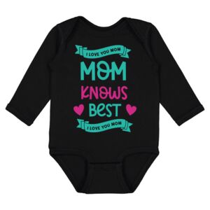 Infant Fine Jersey Long Sleeve Bodysuit Thumbnail