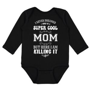 Infant Fine Jersey Long Sleeve Bodysuit Thumbnail