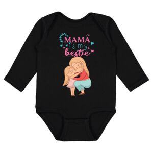 Infant Fine Jersey Long Sleeve Bodysuit Thumbnail