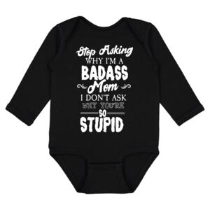 Infant Fine Jersey Long Sleeve Bodysuit Thumbnail