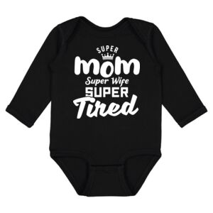 Infant Fine Jersey Long Sleeve Bodysuit Thumbnail
