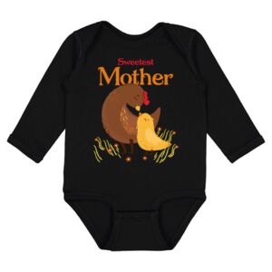 Infant Fine Jersey Long Sleeve Bodysuit Thumbnail