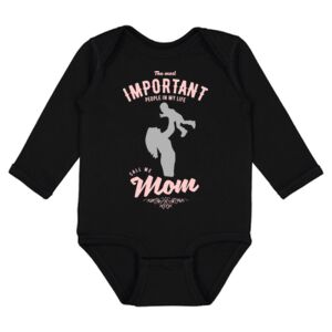 Infant Fine Jersey Long Sleeve Bodysuit Thumbnail