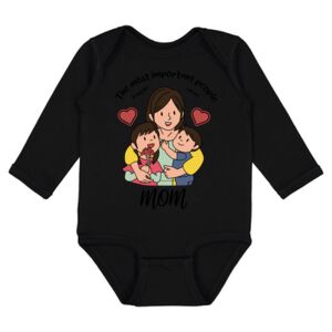 Infant Fine Jersey Long Sleeve Bodysuit Thumbnail