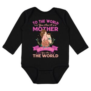 Infant Fine Jersey Long Sleeve Bodysuit Thumbnail