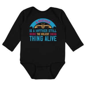 Infant Fine Jersey Long Sleeve Bodysuit Thumbnail