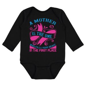 Infant Fine Jersey Long Sleeve Bodysuit Thumbnail