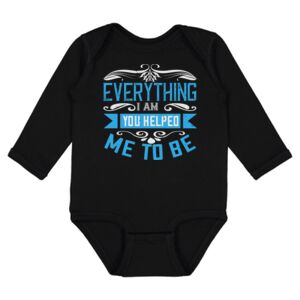 Infant Fine Jersey Long Sleeve Bodysuit Thumbnail