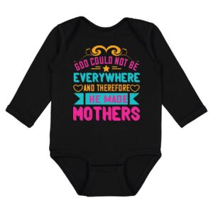 Infant Fine Jersey Long Sleeve Bodysuit Thumbnail