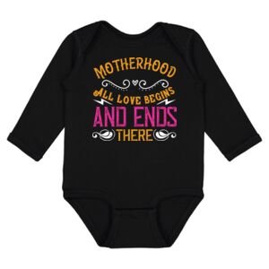 Infant Fine Jersey Long Sleeve Bodysuit Thumbnail