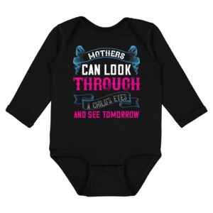 Infant Fine Jersey Long Sleeve Bodysuit Thumbnail