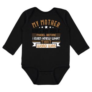 Infant Fine Jersey Long Sleeve Bodysuit Thumbnail