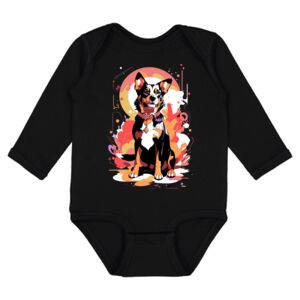 Infant Fine Jersey Long Sleeve Bodysuit Thumbnail
