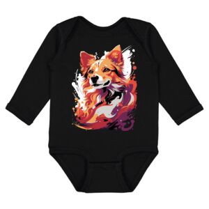 Infant Fine Jersey Long Sleeve Bodysuit Thumbnail