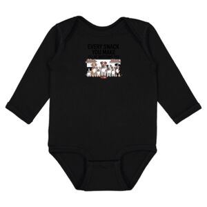 Infant Fine Jersey Long Sleeve Bodysuit Thumbnail