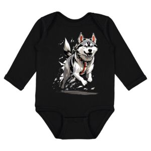 Infant Fine Jersey Long Sleeve Bodysuit Thumbnail