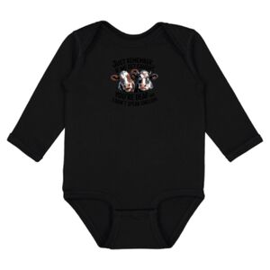 Infant Fine Jersey Long Sleeve Bodysuit Thumbnail