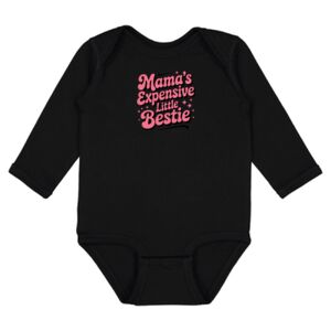 Infant Fine Jersey Long Sleeve Bodysuit Thumbnail