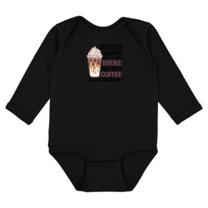 Infant Fine Jersey Long Sleeve Bodysuit Thumbnail