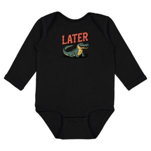 Infant Fine Jersey Long Sleeve Bodysuit Thumbnail
