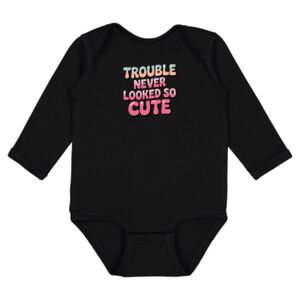 Infant Fine Jersey Long Sleeve Bodysuit Thumbnail