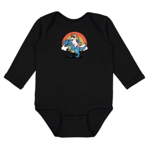 Infant Fine Jersey Long Sleeve Bodysuit Thumbnail