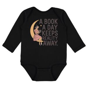 Infant Fine Jersey Long Sleeve Bodysuit Thumbnail