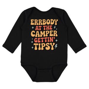 Infant Fine Jersey Long Sleeve Bodysuit Thumbnail
