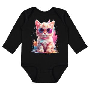 Infant Fine Jersey Long Sleeve Bodysuit Thumbnail