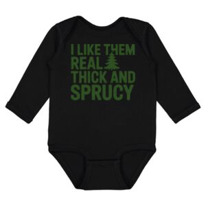 Infant Fine Jersey Long Sleeve Bodysuit Thumbnail
