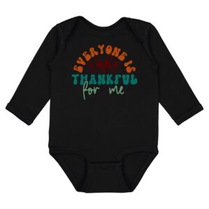 Infant Fine Jersey Long Sleeve Bodysuit Thumbnail