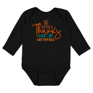 Infant Fine Jersey Long Sleeve Bodysuit Thumbnail