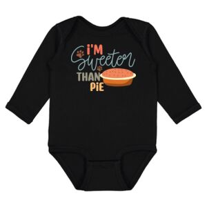 Infant Fine Jersey Long Sleeve Bodysuit Thumbnail