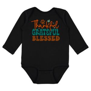 Infant Fine Jersey Long Sleeve Bodysuit Thumbnail
