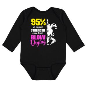 Infant Fine Jersey Long Sleeve Bodysuit Thumbnail