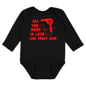 Infant Fine Jersey Long Sleeve Bodysuit Thumbnail