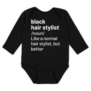 Infant Fine Jersey Long Sleeve Bodysuit Thumbnail