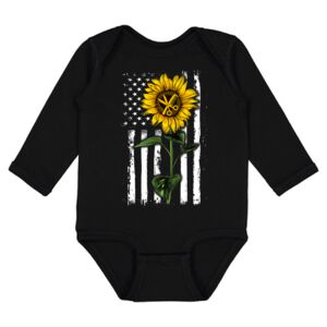 Infant Fine Jersey Long Sleeve Bodysuit Thumbnail