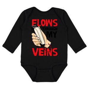 Infant Fine Jersey Long Sleeve Bodysuit Thumbnail