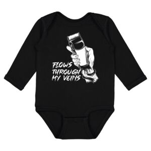 Infant Fine Jersey Long Sleeve Bodysuit Thumbnail